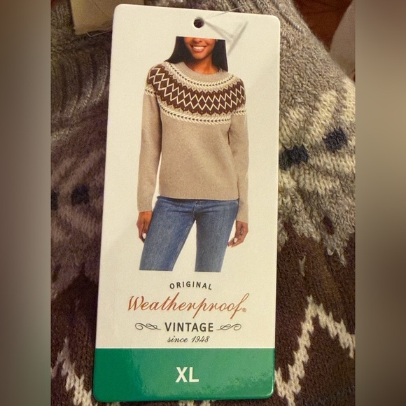 Weatherproof Vintage Fairisle Sweater - Picture 9 of 10